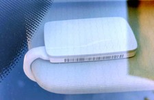 Support pince badge de péage autoroute. Bip Télépéage. Vinci, Ulys... TRP-4010