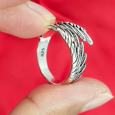 bague ajustable ailes d ange