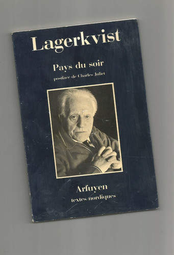 Pays soir pär lagerkvist - soir,