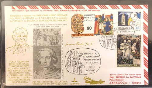 Fdc vatican pope john - «,