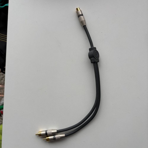 Câble splitter coaxial rca - coaxial,