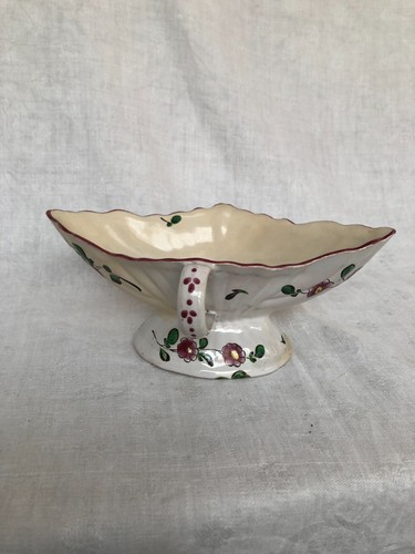 Sauciere faience l - ,