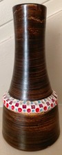 Vase en grès signé, Raphael