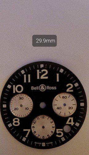 Cadran bell ross - bell&ross, chrono