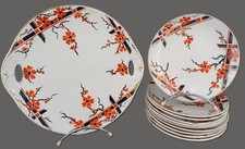 Service à dessert gâteau en