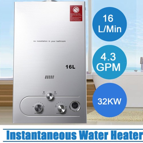 Mural chauffe eau gaz 16l - gaz,