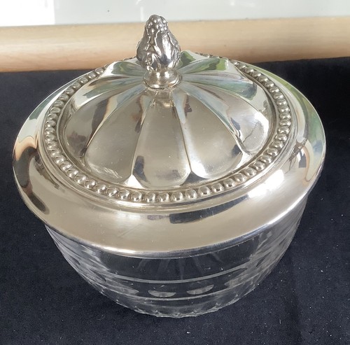 Sucrier ancien verre - sucrier,