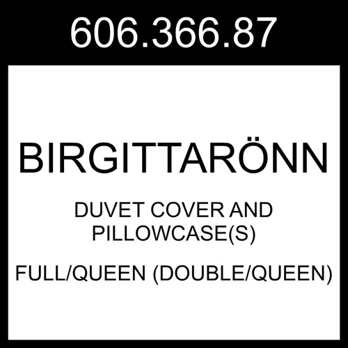 Ikea birgittarönn duvet cover - birgittarÖnn,