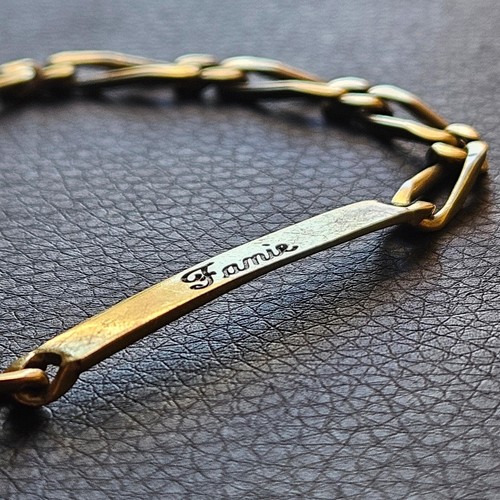 Gourmette maille chaîne