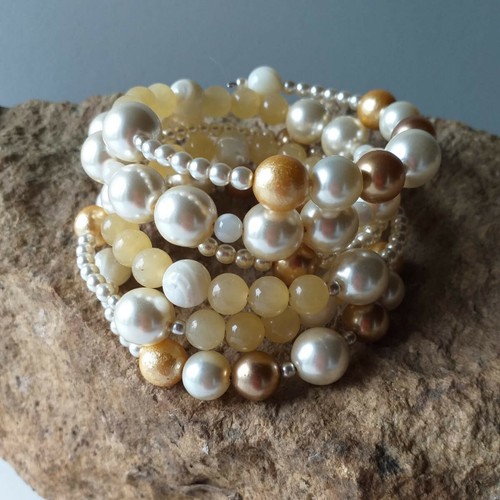 Bracelet multi rangs - , en
