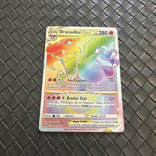 Carte pokémon dracaufeu vstar - pokémon,