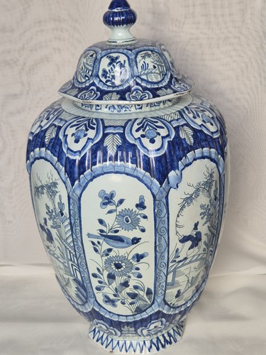 Delft extraordinaire potiche - ,,