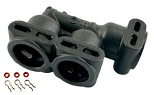 Connecteur en forme de F pour