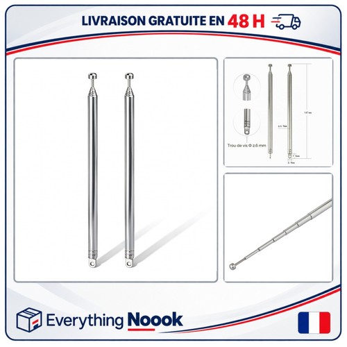 Bingfu antenne télescopique - bingfu,