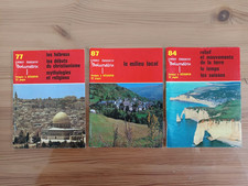 lot de 3 LIVRETS EDUCATIFS