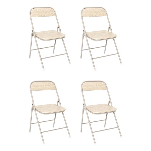 Lot chaises pliantes - 4,