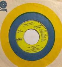 INSECT TRUST - Miss Fun City / Special Rider Blues - 1968 Capitol promo 7" HEAR