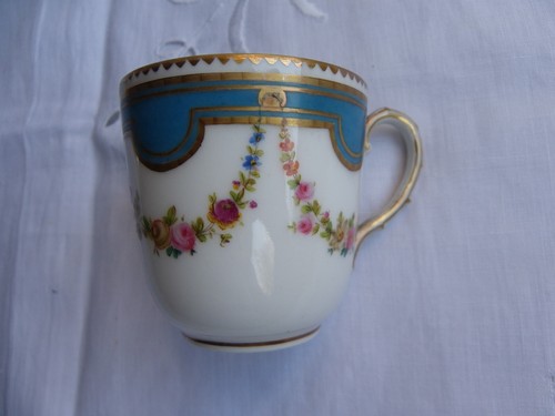 Tasse porcelaine xixème - tasse,