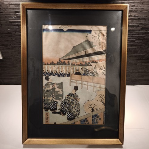 Estampe japonaise utagawa - estampe,