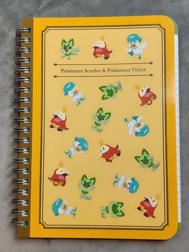 Carnet bloc note pokémon club - note,