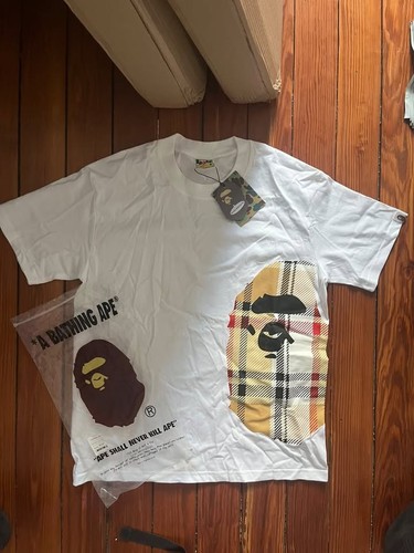 Shirt bathing ape blanc - t-shirt,