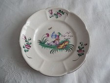 ASSIETTE EN FAIENCE HENRI CHAUMEIL DECOR AU CHINOIS