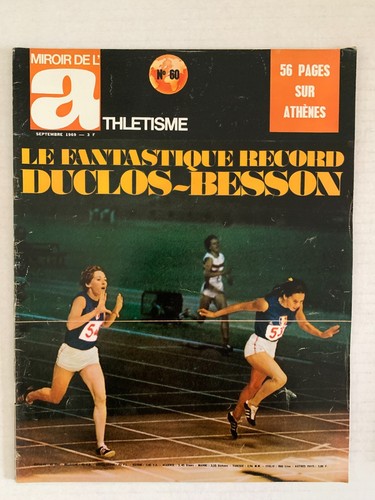 Miroir athletisme n 60 - miroir, n°60