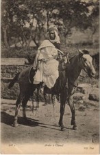 CPA AK Arabe a cheval TUNISIA