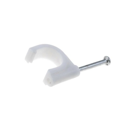 Support clip box - support, blanc
