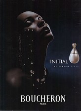PUBLICITE ADVERTISING   2000   BOUCHERON  parfum INITIAL                  231212