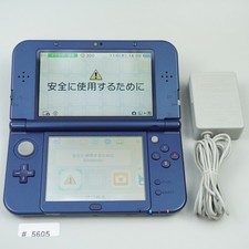 Nintendo New 3DS XL LL Console Japanese ver. Bleu avec chargeur (READ DESC)...