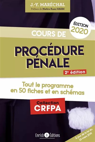 Cours procédure pénale - cours, de