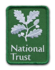 5 X National Trust Patch
