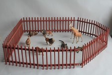 Girafe Lion Crocodile Zoo Elastolin Hausser composition Jouet (67167)