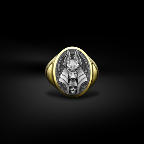 Bague chevalière homme