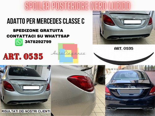 Spoiler coffre adapté - spoiler,