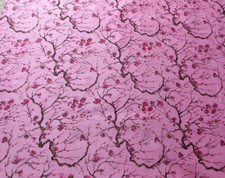 ANCIEN  TISSU EN SOIE  0,98