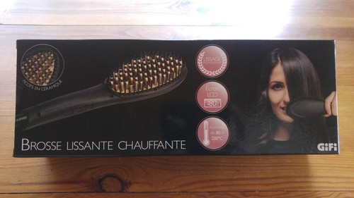 Brosse lissante chauffante