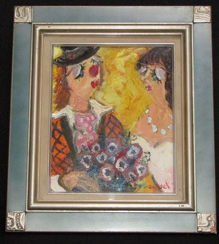 Tableau huile signé