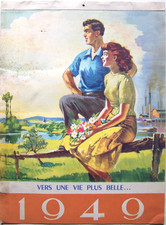 Calendrier 1949 de la JOC