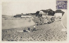 83 - Saint-Tropez (Var) Plage de la Bouillabaisse / 1939 / Superbe