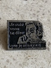 Pin’s Serge Gainsbourg Je