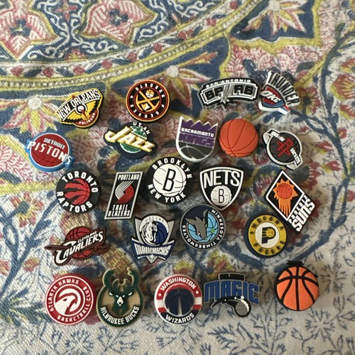 Nba basketball pins for crocs - pins,