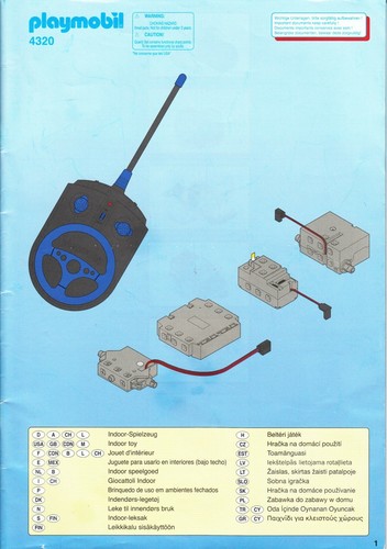 Notice playmobil 4320 radio - playmobil,