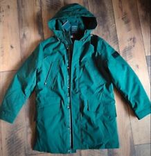 Parka Tommy Hilfigher Verte Taille S homme, neuve et d'origine