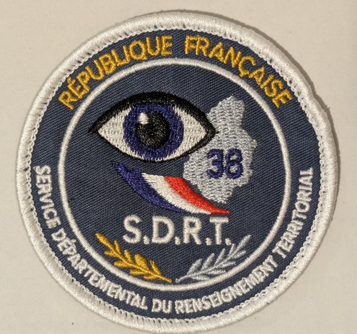 écusson police sdrt - police,