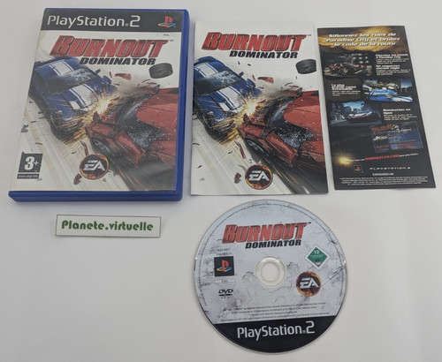 Burnout dominator sony ps2 - burnout, eur