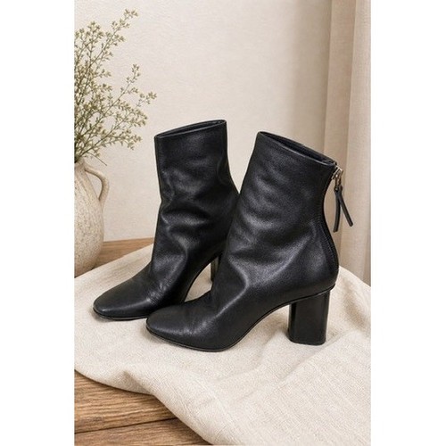 Emporio armani black - black, leather
