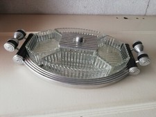 Serviteur art déco plateau