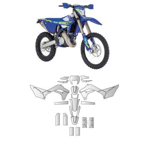 Vinyle ppf sherco 125 r - vinyle,